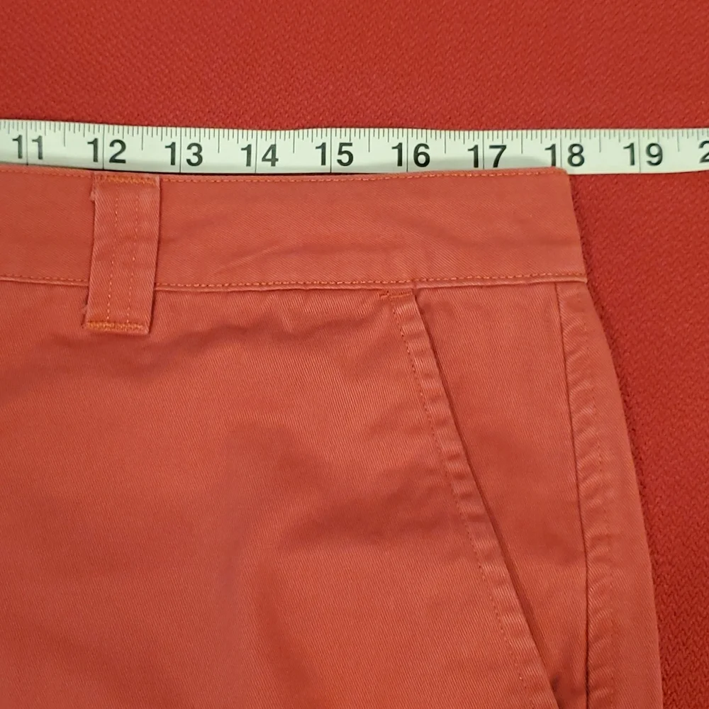 CHEROKEE High waisted red shorts•l Target size 16 HTF comfortable hiking travel